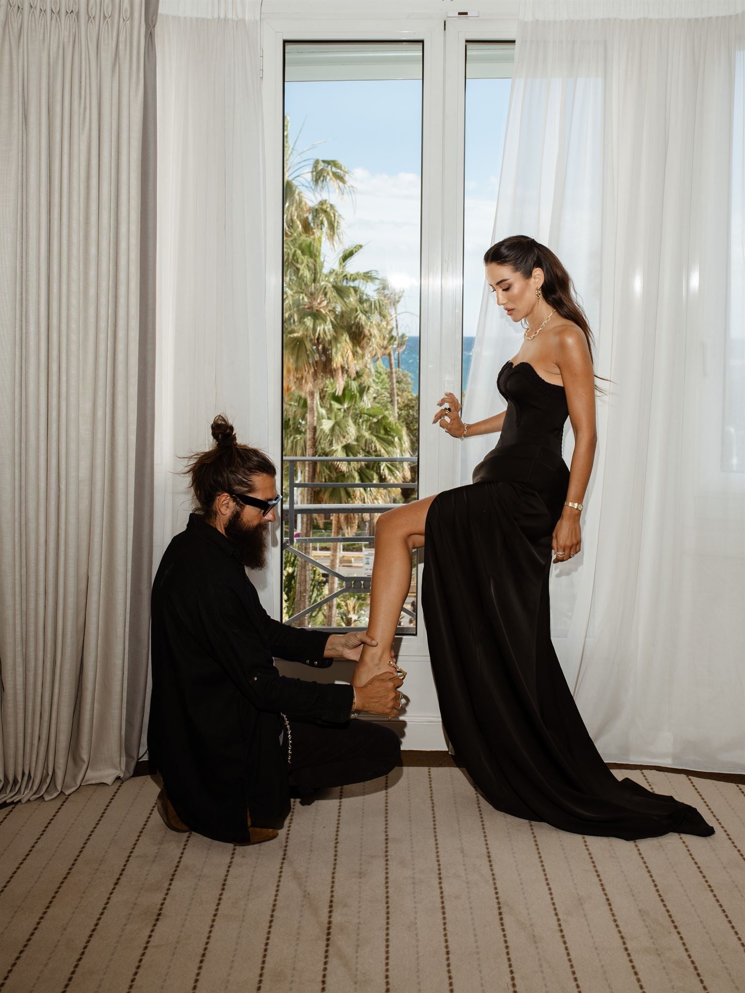 Braid Collection corset gown