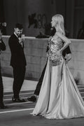 Gold metallic Magic Flower gown - 6