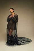 Threads of Time cuneiform tulle blazer - 3