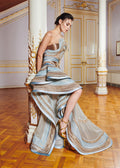 Wave Collection asymmetric gown - 9