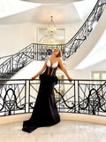 Anahita mirrored wing black gown - 4