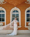 Fitted organza-tulle couture gown - 2