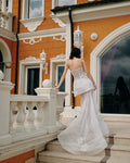 Organza-tulle mini and overskirt ensemble - 3
