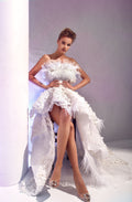 Strapless couture gown - 3