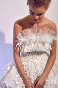 Strapless couture gown - 5