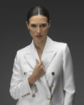 Ivory double-breasted suit - 2