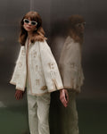 Embroidered Open-Front Jacket - 2