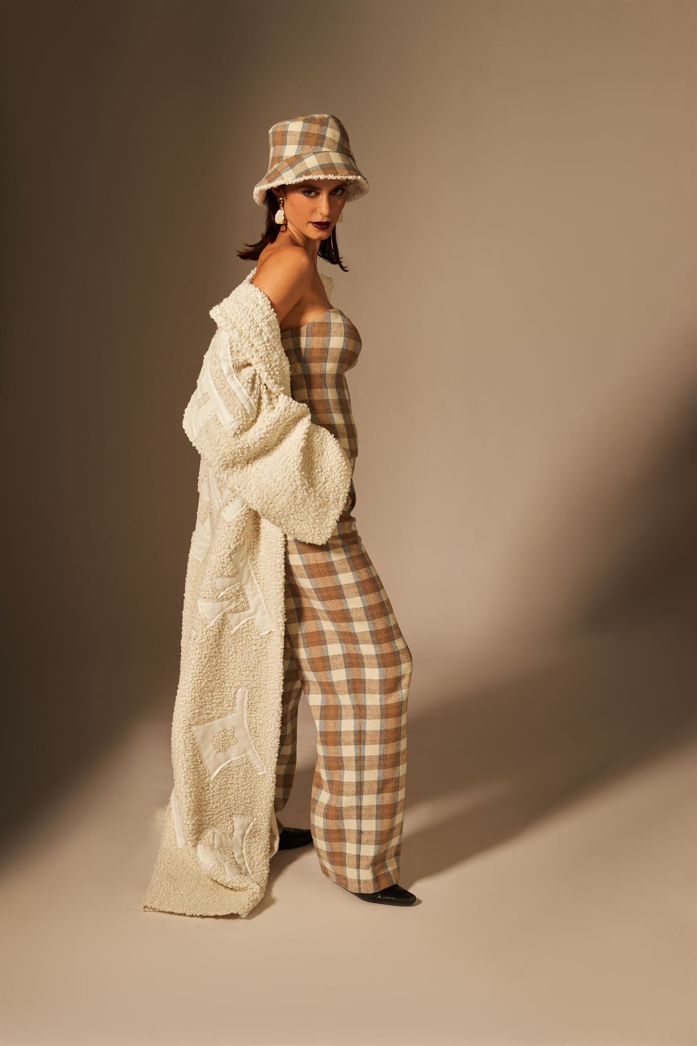 Cuneiform Teddy Coat