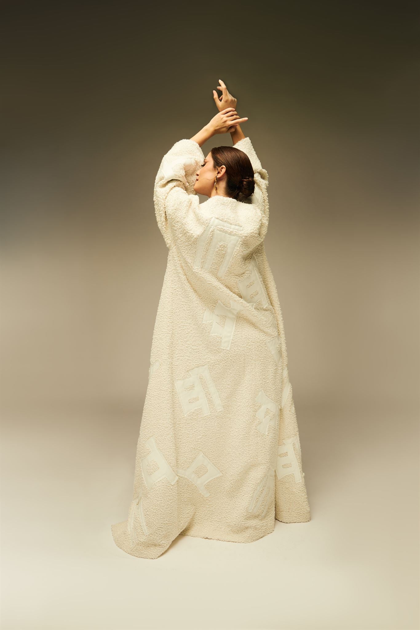 Cuneiform Teddy Coat