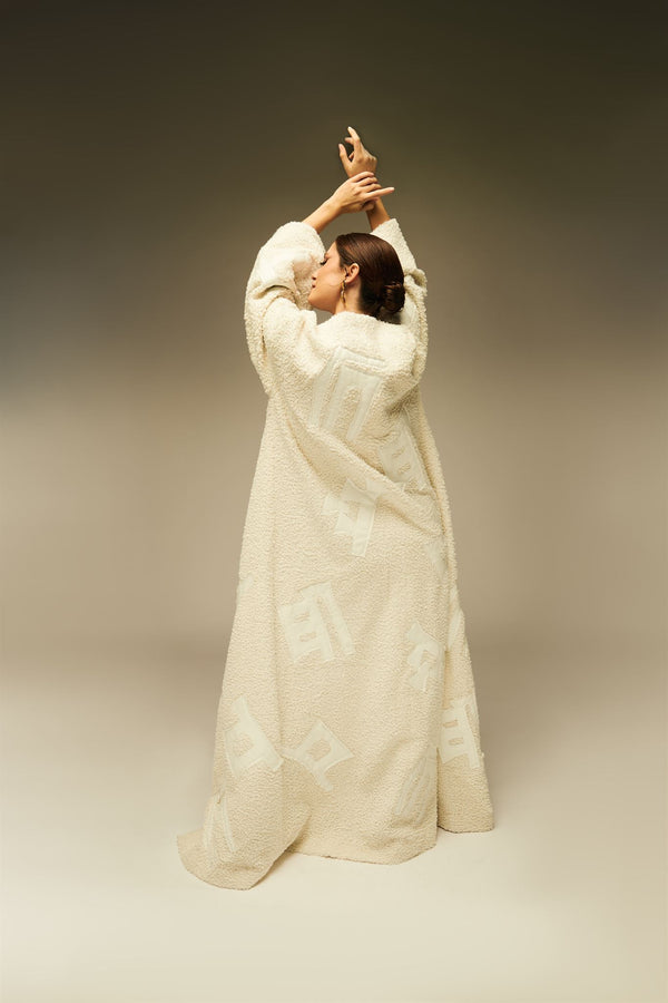 Cuneiform Teddy Coat