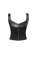 Corset bow pleated-panel gown - 2