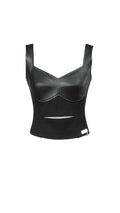 Corset bow pleated-panel gown - 1