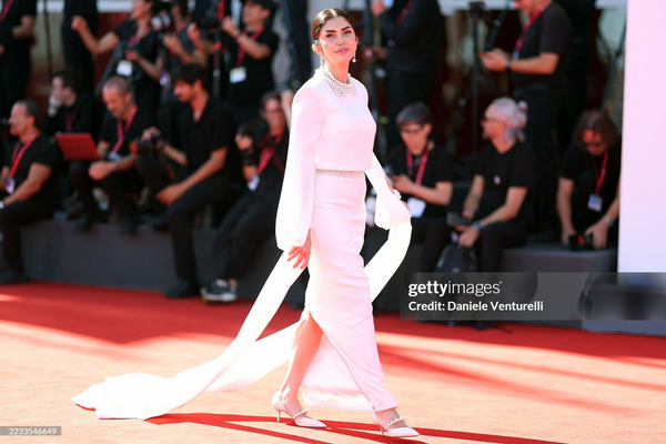 Mahboobeh Bolandy Walks the Venice Film Festival Red Carpet