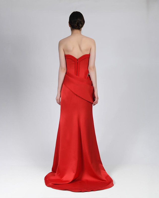 Noir Rouge Corset Gown - Image 7