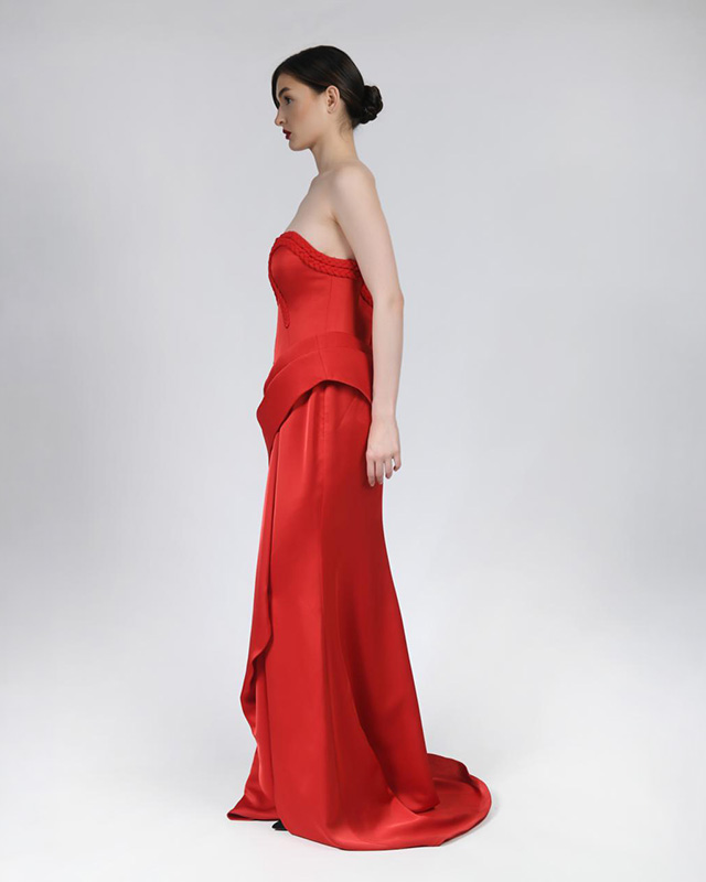 Noir Rouge Corset Gown - Image 5