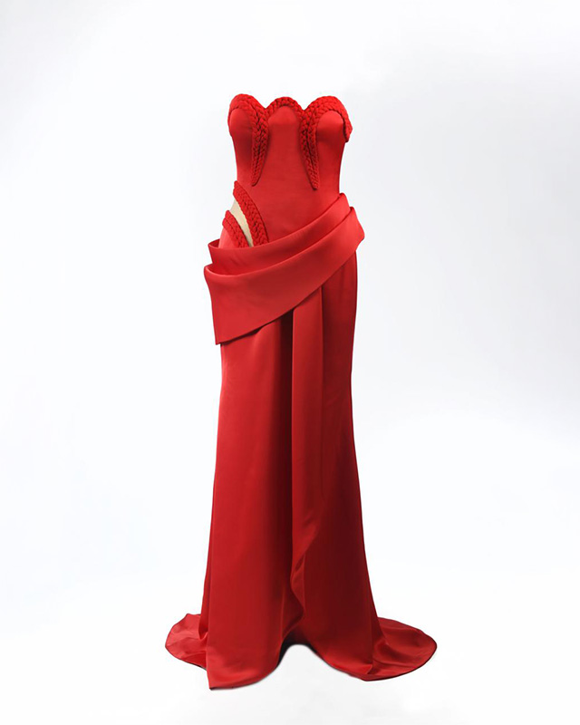 Noir Rouge Corset Gown - Image 3